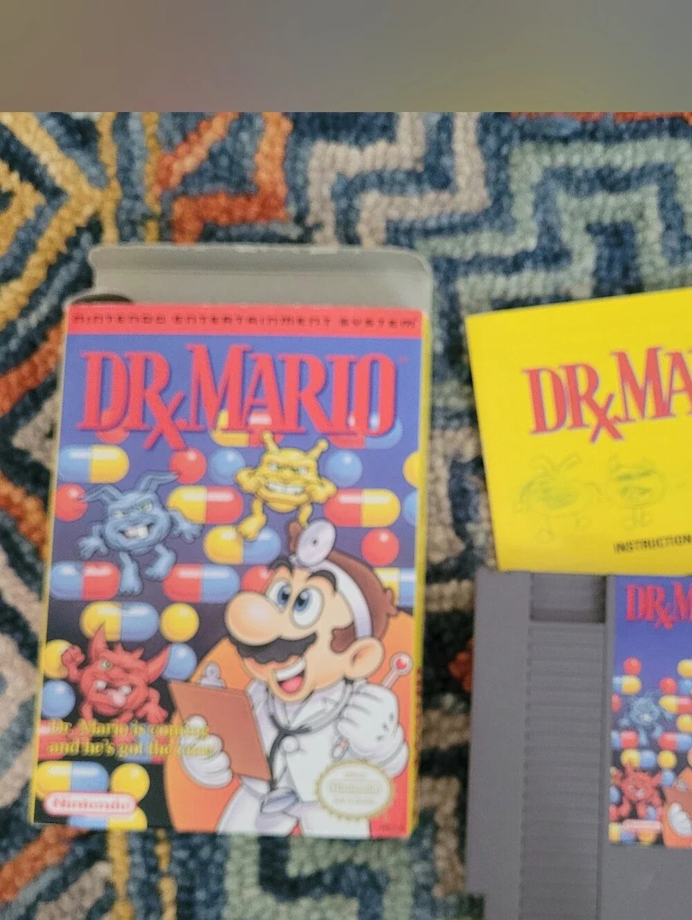 Nintendo NES Dr. Mario Game In Original Box